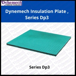 Dynemech Rubber Anti Vibration Pad, Series Dp3