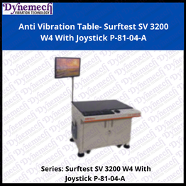 DYNEMECH Quality Control Lab Table - Vibration Isolated Table for SV3200 W4, P-81-04-A