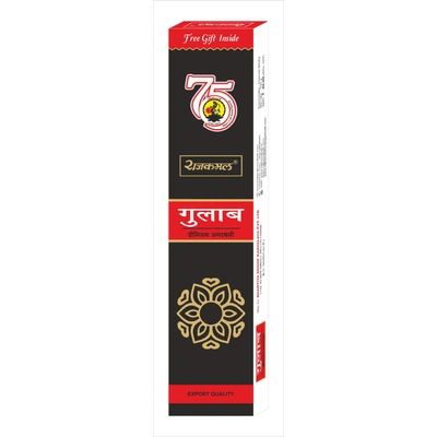 Rajkamal Rose Premium Incense Stick Pack of 6