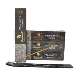 Rajkamal Premium Holy Incense Sticks Palo Santo & Opium Pack Of 12