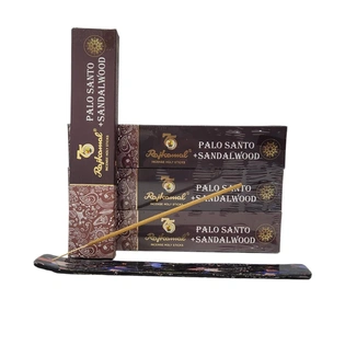 Rajkamal Premium Holy Incense Sticks Palo Santo and Sandalwood Pack Of 12