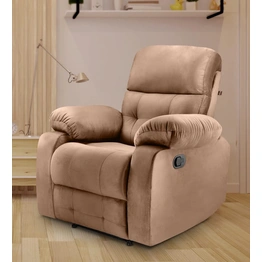 Avion Manual Recliner for Living Room (Brown)