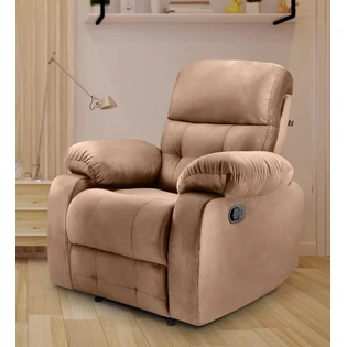 Avion Manual Recliner for Living Room (Brown)