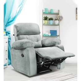 Avion Single Seater Motorzied Recliner for Living Room(Grey,DIY)