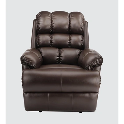 Amet Recliner for Living Room (Brown, DIY)