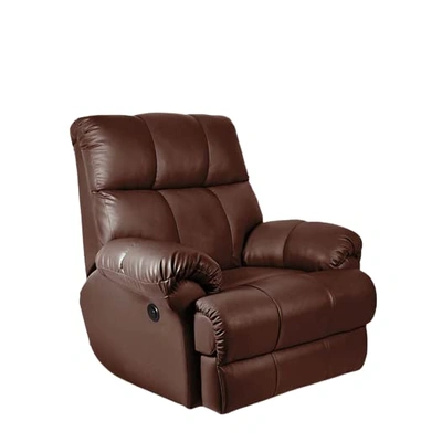 Casa Motorized Recliner for Living Room (Brown,DIY)