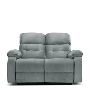 Avion Two Seats Manual Recliner for Living Room (Grey,DIY)