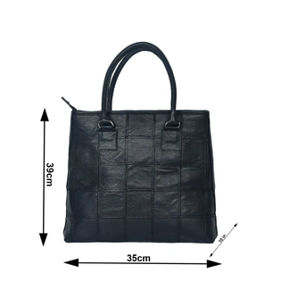 Good Looking And Stylish Women's Leather Shoulder Bag | Hand Bag | Tote Bag For Women |Girls (Black)