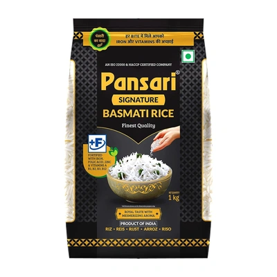 PANSARI SIGNATURE BASMATI RICE 1KG