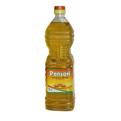 Premium PANSARI Till Oil 1-Liter Bottle - Culinary & Skincare Essential