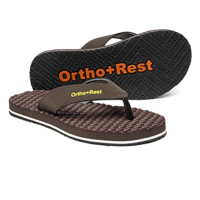 Ortho+Rest Ortho + Rest Men's Comfortable Extra Soft Ortho Doctor Slippers - M556