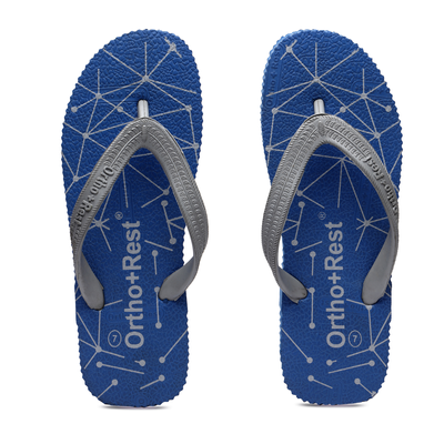 Ortho+Rest Ortho + Rest Hawaii Slipper- Orthopedic and Diabetic Comfort Ortho Care, Bathroom Rubber Flip-Flops