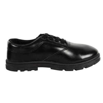 SCHOOL BIRDS Boys Black School Shoe