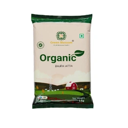 Organic Bajra Atta / Pearl Millet Flour - 1 Kg (Pack of 1) I Green Blossom