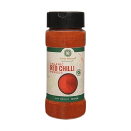 Organic Red Chilli Powder - 100 g ( Pack of 1) I Green Blossom