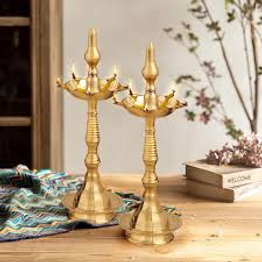 Brass lamps