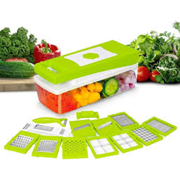 Plastic 5 In1 Vegetable Chipser