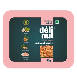 Delinut Dry Roasted Mixed Nuts Box