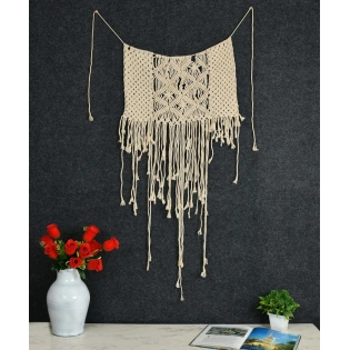 Macrame Wall Hanging Broad Diamond Knots