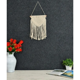 Macrame Wall Hanger, Double Triangle