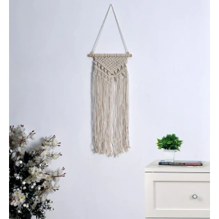 Macrame Wall Hanging, Triangle Design