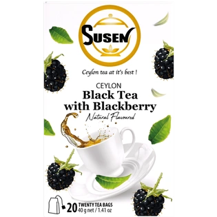 Black Tea with Blackberry