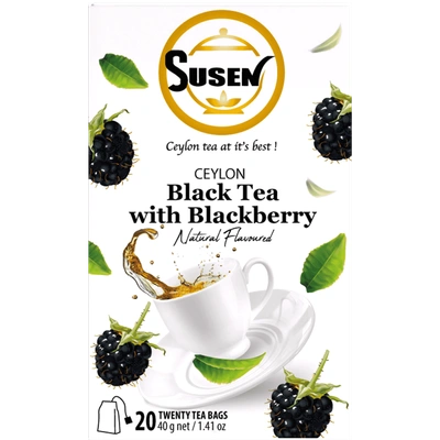 Black Tea with Blackberry