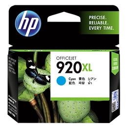 CD972AA HP 920XL High Yield Cyan Original Ink Cartridge