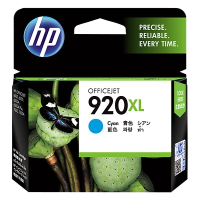 CD972AA HP 920XL High Yield Cyan Original Ink Cartridge