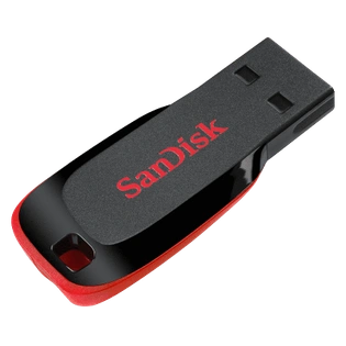 64GB Sandisk Cruzer Blade USB Flash Drive (SDCZ50-064G-A46)