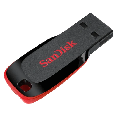 64GB Sandisk Cruzer Blade USB Flash Drive (SDCZ50-064G-A46)