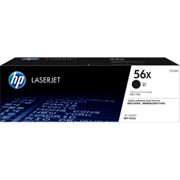 CF256X - HP 56X High Yield Large Black Original LaserJet Toner Cartridge