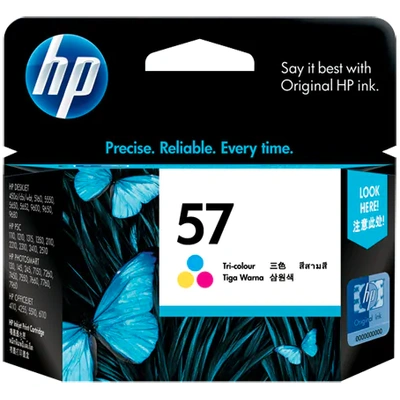 C6657AA HP 57 Tri-color Original Ink Cartridge