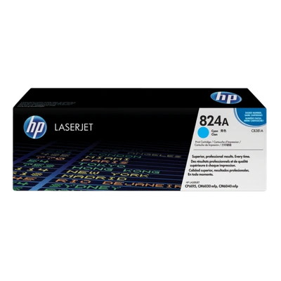 CB381A - HP 824A Cyan Original LaserJet Toner Cartridge