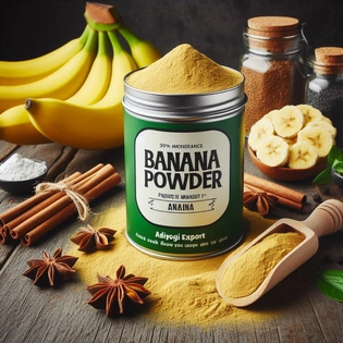 Natural Banana Powder - Pure Natural & Organic