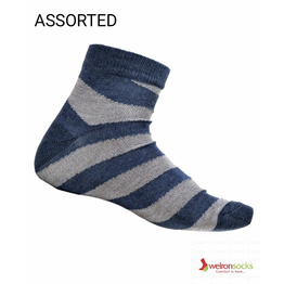 combed cotton socks-261