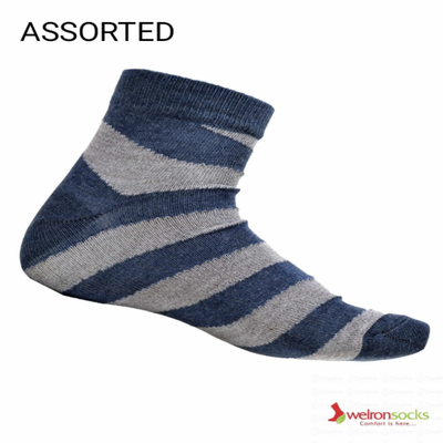 combed cotton socks-263