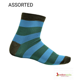 combed cotton socks-298