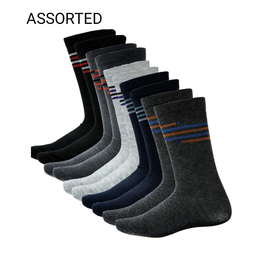 combed cotton socks-323