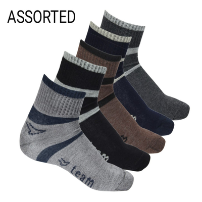 combed cotton socks-376