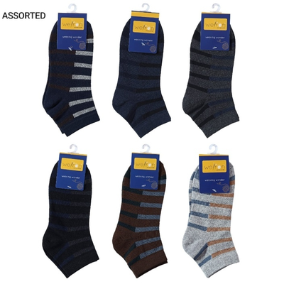 combed cotton socks-399