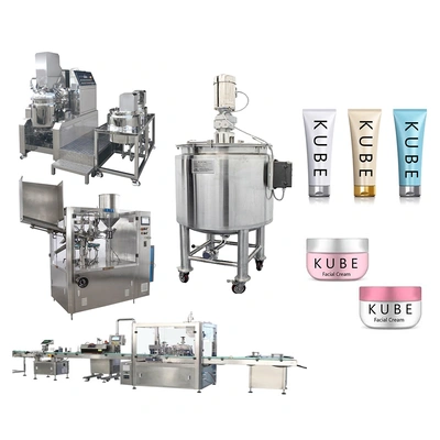 Automatic Cream Filling Packaging Plant With Finished Goods