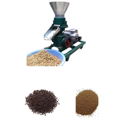 Fish Feed Pellet Making Machine 100 120Kgs Per Hr With Finished Goods