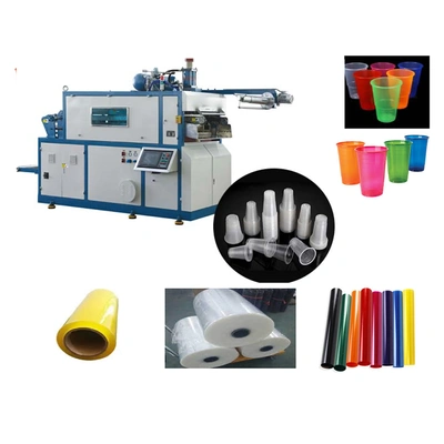 Plastic Cups Making Machine Automatic With Finished Goods