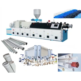 Pvc Pipes Making Machine Electrical Conduit With Finished Goods