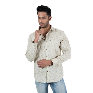 Men's Top Wear Print Casual Shirt