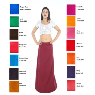 Women's Saree Petticoat Cotton