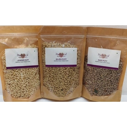 Melwach Puffs Combo (Ragi+Jowar+Bajra) (3 * 80 gms.), Roasted Snacks, Snack Combo, Namkeen