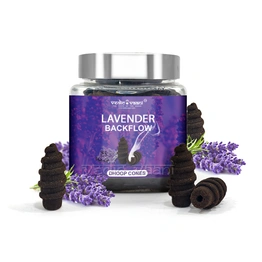 Lavender Backflow Dhoop Cones