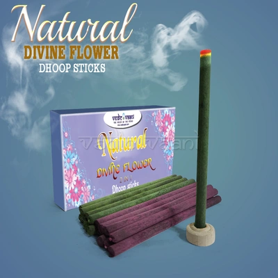 Natural Divine Flower 2 in 1 Dhoop sticks